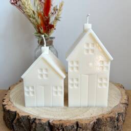 House Candle - Hand Poured Soy Wax - New Home Gift Eco Vegan D??cor By Curiosity Candles - thumbnail 2