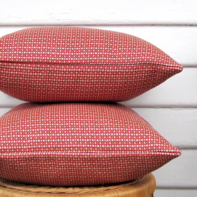 Made To Order Red Coral Esplanade Indoor/Outdoor Cushion Cover - image 1