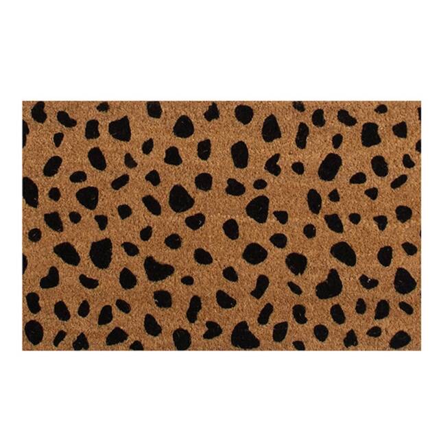 Dalmatian Door Mat - House Warming Gift, New Home Animal Print Coir Doormat By Lpdoormats - image 1