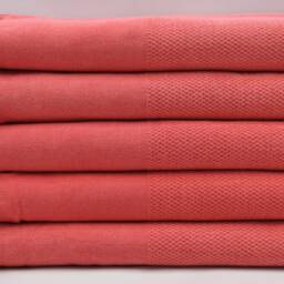 "Turkish Peshtemal, Stone Washed Peshtemal, Red Towel, Sauna Towel, Beach Towel, Stone Towel, 33""x65" - thumbnail 3