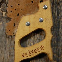 Upcycled Tree Saw, Plasma Cut Metal Wall Art - thumbnail 3