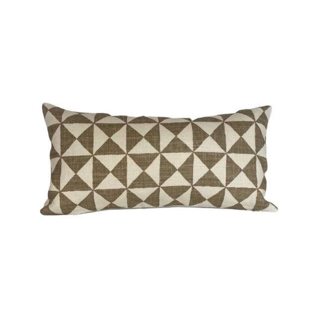 Schumacher Nuba Linen Pillow Cover