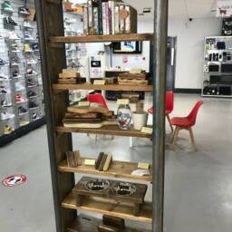 Shelving Unit, Shop Unit, Office Storage Unit - Reclaimed Wooden Scaffold - The Manchester - thumbnail 3