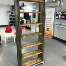 Shelving Unit, Shop Unit, Office Storage Unit - Reclaimed Wooden Scaffold - The Manchester - thumbnail 2