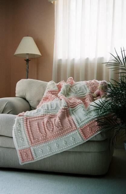 Hush Pattern For Crocheted Blanket - image 1