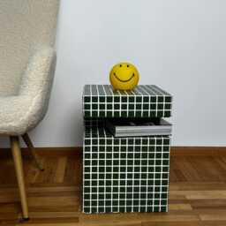 Tile Side Table - Handmade Furniture Designer Furniture Coffee Table - thumbnail 3