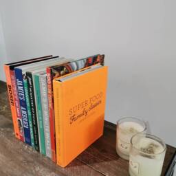Invisible Bookend - Hidden Floating Book Support Shelf Bracket For Books Raw Steel Handmade Free UK Delivery - thumbnail 3