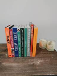 Invisible Bookend - Hidden Floating Book Support Shelf Bracket For Books Raw Steel Handmade Free UK Delivery - thumbnail 1