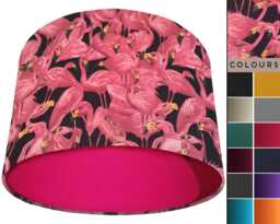 Tropical Flamingo Lampshade Vibrant Ceiling Or Table Light - thumbnail 1