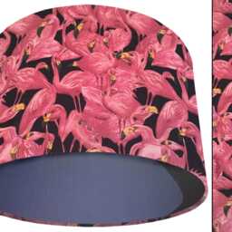 Tropical Flamingo Lampshade Vibrant Ceiling Or Table Light - thumbnail 3