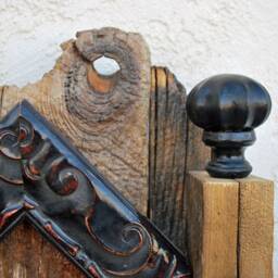 Shrine Altar Nicho Madonna & Child Rustic Religious Home Decor Dianalamorrisart - thumbnail 3