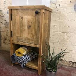 Bamburgh - Handmade Reclaimed Timber Bathroom Furniture - thumbnail 2