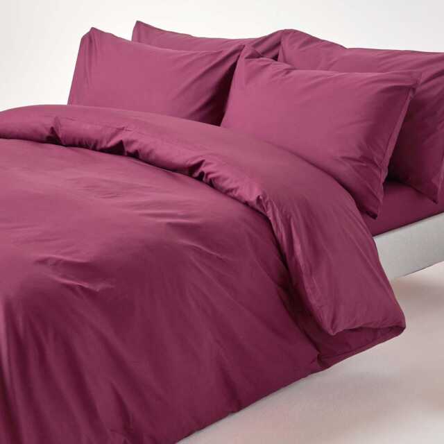 Luxury 200 Thread Count Egyptian Cotton Duvet Cover Set, Hypoallergenic Bedding - image 1