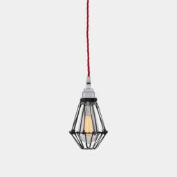 Praia Black Industrial Bulb Cage Pendant Light 8 - thumbnail 1