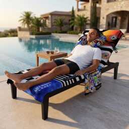 Newcastle - Kit Montage Travel Pillow + Sunbed Towel Bundle - thumbnail 3