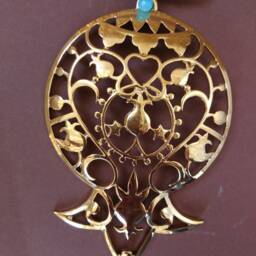 24K Gold Good Luck Gifts For New Year Gift Ideas Pomegranate Christmas Decoration Bridal Shower Greek Gouri Unique - thumbnail 2