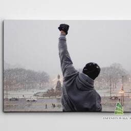 Rocky Balboa Steps Canvas Art Wall Print Picture Framed Sport Boxing Home Decor -E300 - thumbnail 2