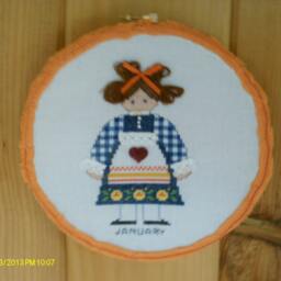 January Girl Wall Hanging - thumbnail 4