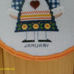 January Girl Wall Hanging - thumbnail 3