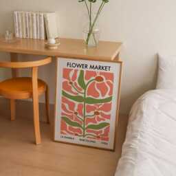 Barcelona La Rambla Flower Market Print - Markets - Spain, Pink, Matisse, Floral, Flowers, Kitchen, Botanical, Cute, Pretty - thumbnail 2
