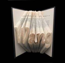 4 Letter Words - You Chose Letters Wang Family Name Personalized Gift Custom Orders Folded-Book Art