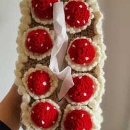 Modern Tissue Box Cover, Crochet Tissue Decor - thumbnail 2