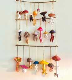 One Handmade Ooak Mushroom Little. You Choose Which - thumbnail 1