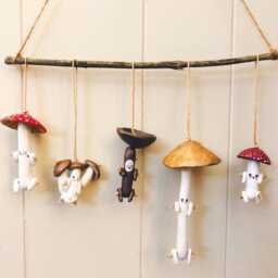 One Handmade Ooak Mushroom Little. You Choose Which - thumbnail 2