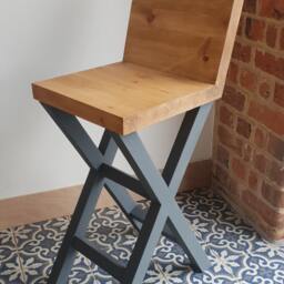 Bar Stool With Or Without Backrest The X - thumbnail 2