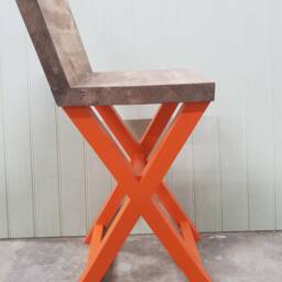 Bar Stool With Or Without Backrest The X - thumbnail 4