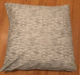 Gray Decorative Pillow Cover - thumbnail 1