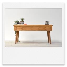 Mid Century Coffee Table With Drawer in Solid Wood, Made The Uk, Options On Colors, Range Of Sizes - thumbnail 3