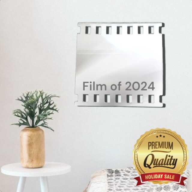 Film Strip Acrylic Mirror Personalized Movie Room Decor - image 1