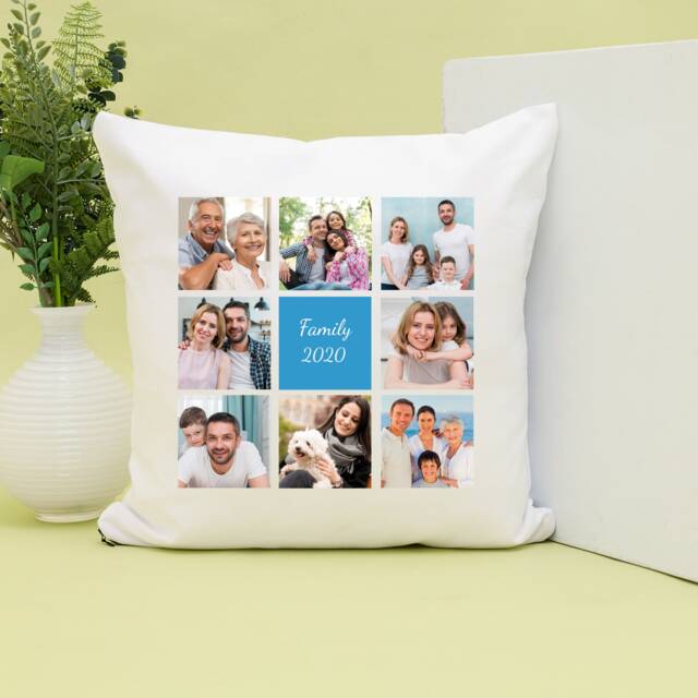 Personalised Photo Montage Cushion - image 1