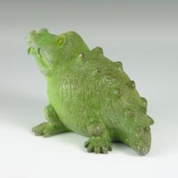 Bronze Alligator Figurine, Crocodile Sculpture - thumbnail 3