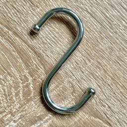 S Shaped Hook. Silver Or Copper Colour - thumbnail 3