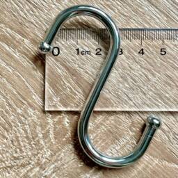 S Shaped Hook. Silver Or Copper Colour - thumbnail 4