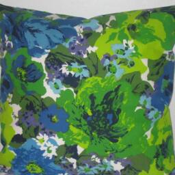"Floral Pattern Decorative Pillow Cover-20""x20" - thumbnail 2