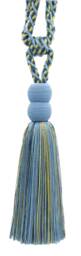"Double Ball Head Tassel Tiebacks, 9 1/2"" - 24cm, 30"