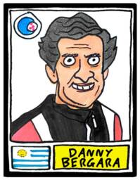 stockport County - No Score Draws Edgeley Park Edition A3 Print Of 36 Hand-Drawn Panini-style Doodles Scfc Icons Wonky Football Art - thumbnail 3