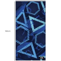 Kiniki Blue Lagoon Microfibre Beach Towel - thumbnail 3