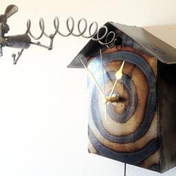Mouse Cuckoo Clock With Pendulum - thumbnail 4