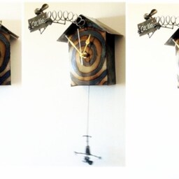 Mouse Cuckoo Clock With Pendulum - thumbnail 2
