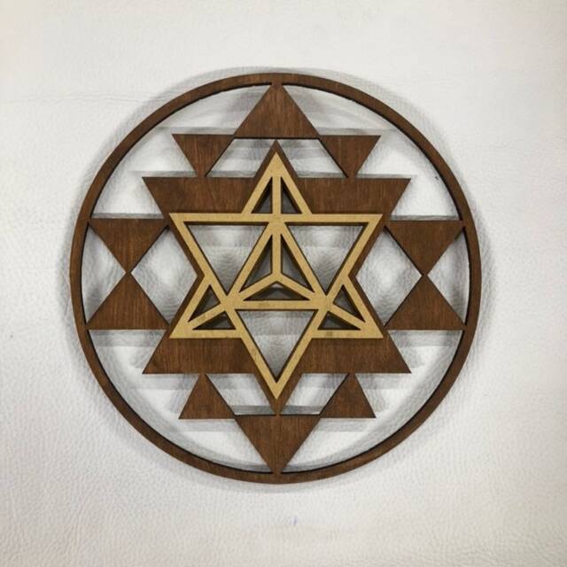 Sri Yantra Merkaba Wall Art 10 - image 1
