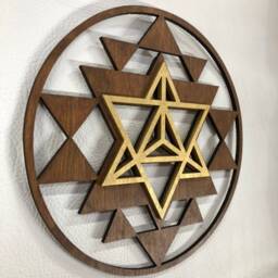 Sri Yantra Merkaba Wall Art 10 - thumbnail 2