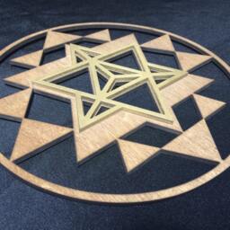 Sri Yantra Merkaba Wall Art 10 - thumbnail 4