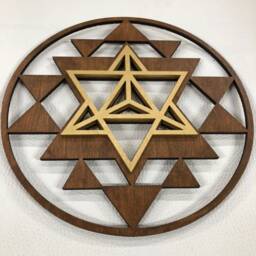Sri Yantra Merkaba Wall Art 10 - thumbnail 3