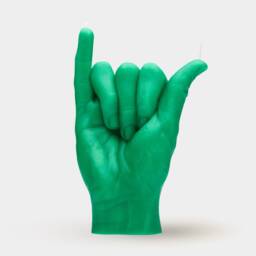 Shaka Hand Sign Candle, Real Hand Size, Shaka Art, Surfer Gifts, Funny Body Candle - thumbnail 2
