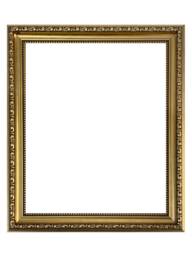 Shabby Chic Gold Ornate Photo Frame Recycled Plastic - thumbnail 1