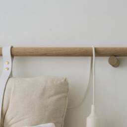 Leather Headboard Cushion Rail - Cushion Sold Separately - thumbnail 2